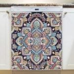 Bohemian Folk Art Ethnic Mandala Design #4 Dishwasher Magnet