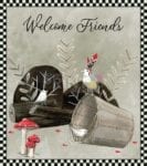 Cute Native Birds Garden Flag