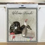 Cute Native Birds Dishwasher Magnet