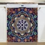 Beautiful Ethnic Mandala Design #1 Dishwasher Magnet