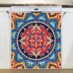 Beautiful Ethnic Mandala Design #4 Dishwasher Magnet