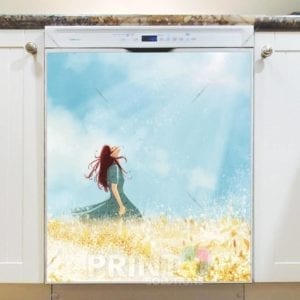 Summer Morning Sunshine Dishwasher Magnet