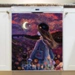 Midnight Walking Dishwasher Magnet