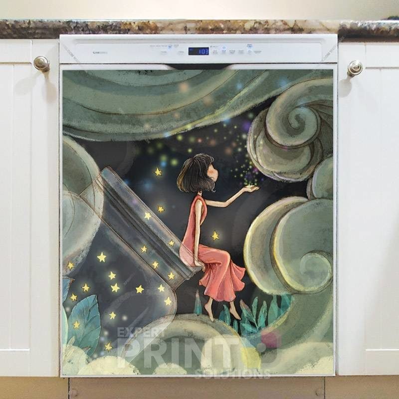 Fairy is Collecting Stardust Dishwasher Magnet