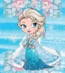5223-pretty-ice-princess-character Pretty Ice Princess Character Garden Flag