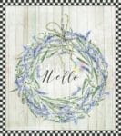 5289-pretty-lavender-wreath Pretty Lavender Wreath Garden Flag