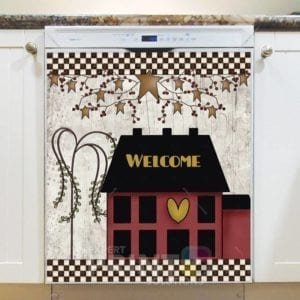 Saltbox House Welcome Dishwasher Magnet