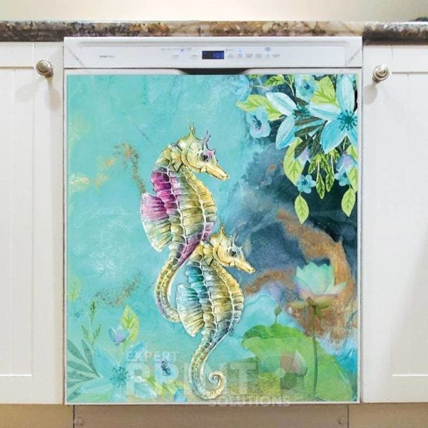 Seahorse Couple #2 Dishwasher Magnet