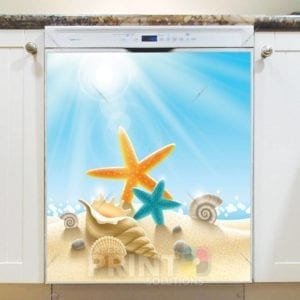 Beautiful Summer Holiday Design #1 Dishwasher Magnet