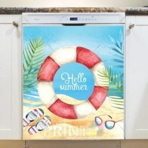 Beautiful Summer Holiday Design #2 Dishwasher Magnet