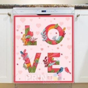 Happy Valentine's Day #8 Dishwasher Magnet