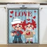 Happy Valentine's Day #12 Dishwasher Magnet