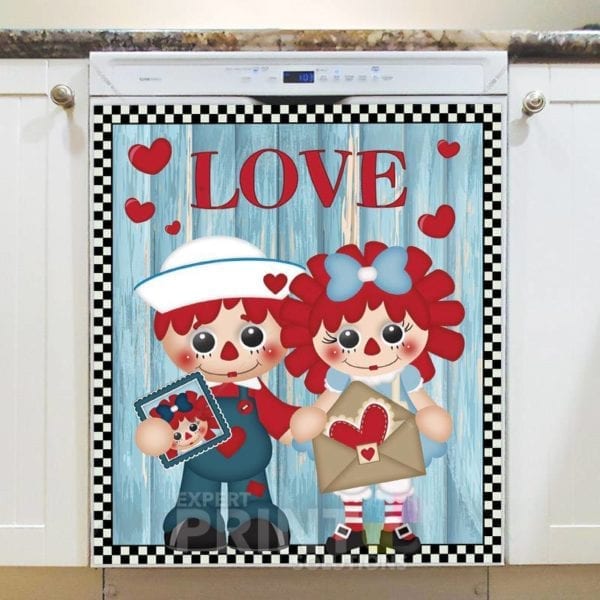 Happy Valentine's Day #12 Dishwasher Magnet