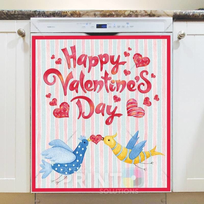 Happy Valentine's Day #23 Dishwasher Magnet