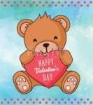 Happy Valentine's Day #28 Garden Flag