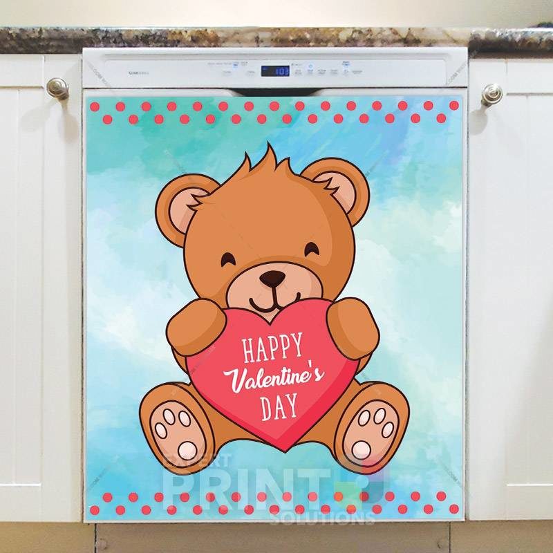 Happy Valentine's Day #28 Dishwasher Magnet