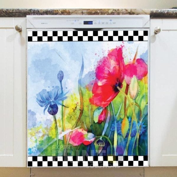 Wildflower Field Dishwasher Magnet