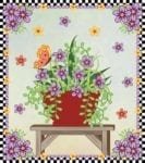 Blooming Flowers of May #1 Garden Flag