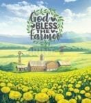 God Bless the Farmer Garden Flag