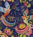 Bohemian Folk Art Ethnic Paisley Design #3 Garden Flag