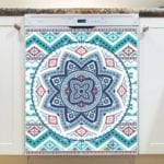 Beautiful Ethnic Bohemian Folk Pattern #2 Dishwasher Magnet