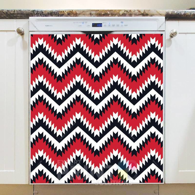 Beautiful Ethnic Folk Native Aztec Pattern #2 Dishwasher Magnet