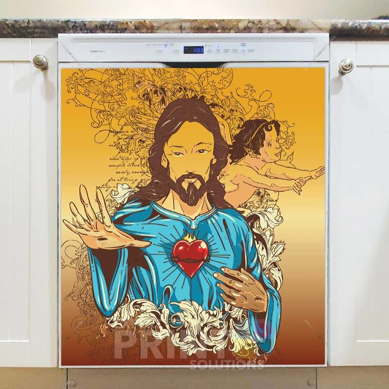 Jesus the Savior Dishwasher Magnet