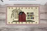 Prim Country Saltbox House #1 - Home Sweet Home Floor Sticker
