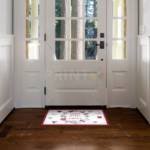 Cute Country Patchwork Design #2 - Enjoy Little Things Floor Sticker