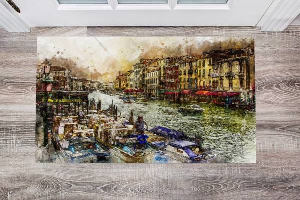 1475-beautiful-venice-2-floor-sticker-decor Beautiful Venice #2 Floor Sticker