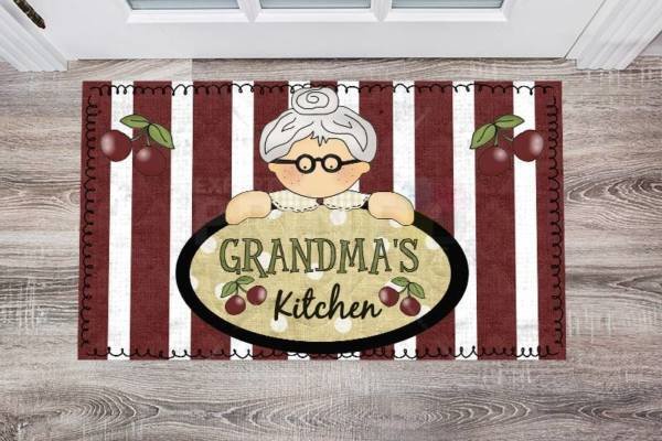 Grandma's Kitchen Floor Sticker