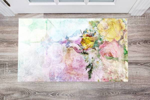 Shabby Chic Garden #14 Floor Sticker