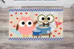 1787-cooking-owls-12-floor-sticker-decor Cooking Owls #12 Floor Sticker