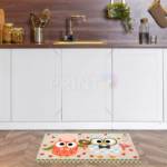 Cooking Owl #8 Floor Sticker