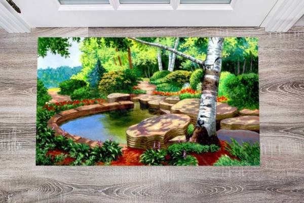 Garden Pond Floor Sticker