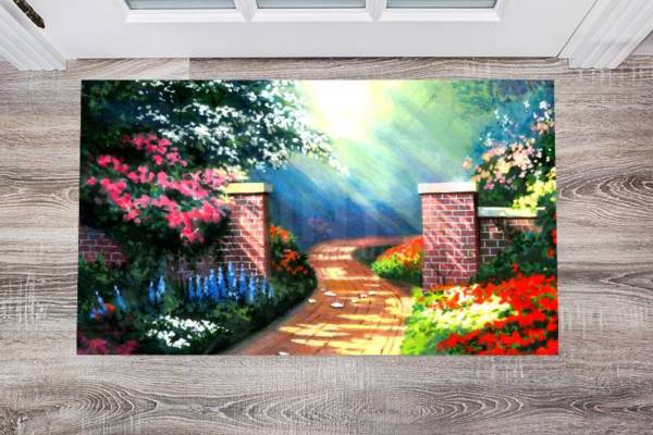 Foggy Morning Floor Sticker