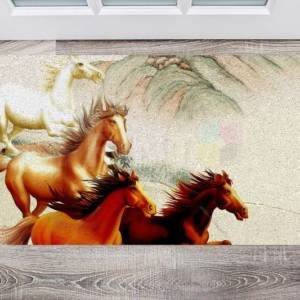 Galloping Horses Floor Sticker