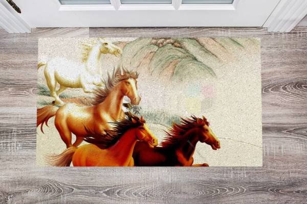 Galloping Horses Floor Sticker