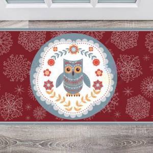 Christmas - Scandinavian Tale #6 Floor Sticker