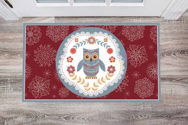 Christmas - Scandinavian Tale #6 Floor Sticker