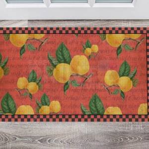 Juicy Fruit - Lemons Floor Sticker