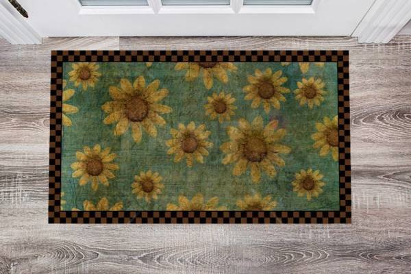 Beautiful Sunflowers #2 Floor Sticker