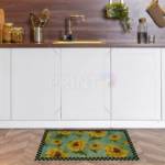 2555-beautiful-sunflowers-1-floor-sticker-decal Beautiful Sunflowers #1 Floor Sticker