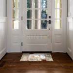 Vintage Farmhouse Rooster Design #1 Floor Sticker