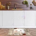 Vintage Farmhouse Rooster Design #1 Floor Sticker