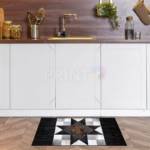 Farmhouse Barn Wood Quilt Tiles #1 Floor Sticker