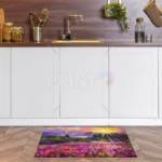 Sunrise Over the Wildflowers Meadow Floor Sticker