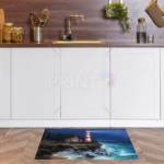 2835-lighthouse-in-a-stormy-night-floor-sticker-decal Lighthouse in a Stormy Night Floor Sticker