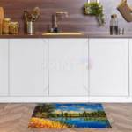 2887-hot-lakeside-summer-floor-sticker-decal Hot Lakeside Summer Floor Sticker
