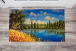 2887-hot-lakeside-summer-floor-sticker-decor Hot Lakeside Summer Floor Sticker